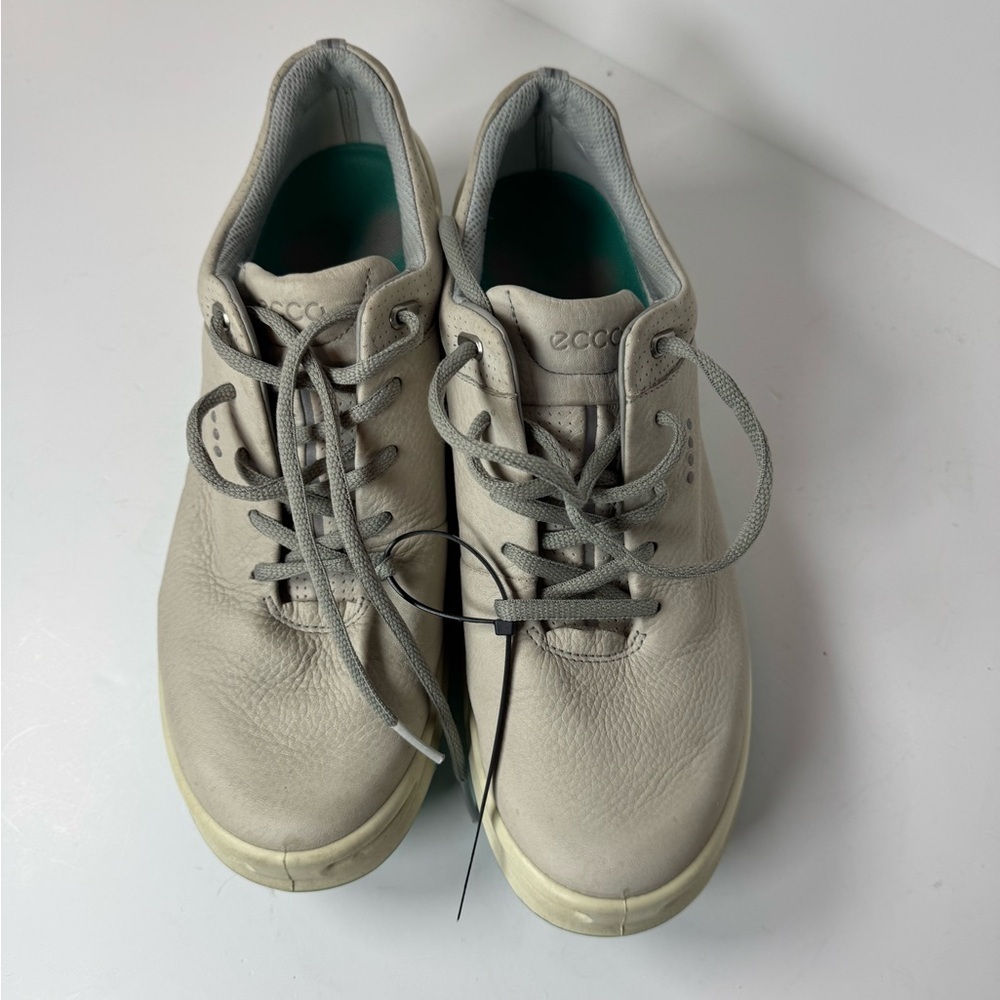 ECCO Biom Cage Pro Gore-Tex Women's Golf Shoes Black Leather Size 10 - Picture 2 of 8